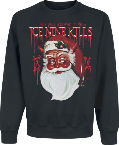 Ice Nine Kills Believe In Me Santa Mikina černá