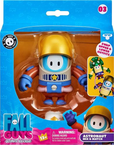 Fall Guys Figurka Mix and Match - Astronaut 03 akcní figurka vícebarevný