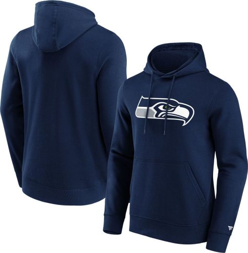 Fanatics Seattle Seahawks Logo Mikina s kapucí námořnická modrá