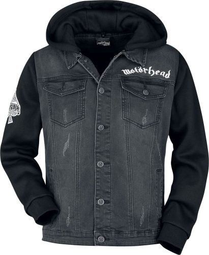 Motörhead EMP Signature Collection Džínová bunda tmave šedá/cerná