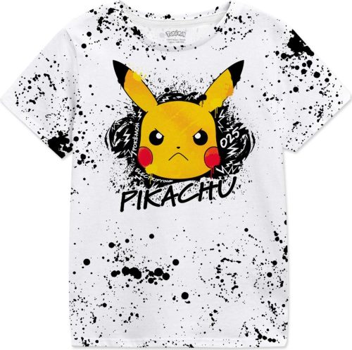 Pokémon Kids - Pikachu Splat detské tricko vícebarevný