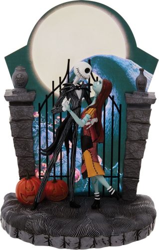 The Nightmare Before Christmas Figurka Jack and Sally illuminated Sberatelská postava standard