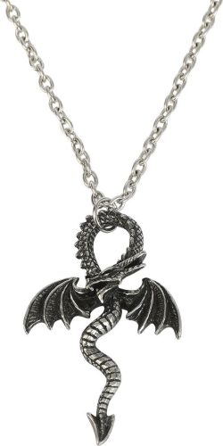 Alchemy Gothic Drankh Náhrdelník - řetízek cerná/stríbrná