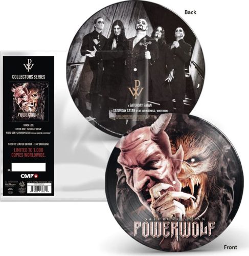 Powerwolf Saturday Satan 7 inch-SINGL obrázek