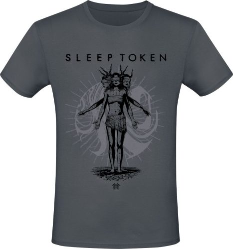 Sleep Token Rain Ecru Tričko tmavě šedá