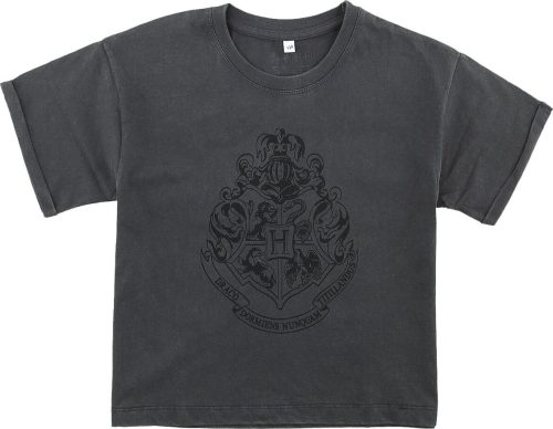 Harry Potter Kids - Hogwarts Crest detské tricko šedá