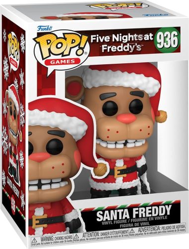 Five Nights At Freddy's Vinylová figurka č.936 Christmas Santa Freddy Sberatelská postava vícebarevný