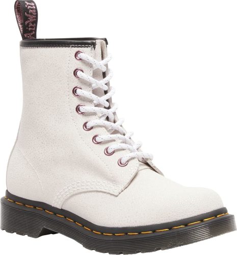 Dr. Martens 1460 - White Bejeweled boty bílá