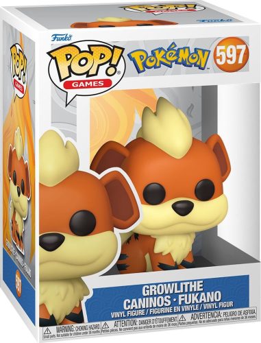 Pokémon Growlithe Vinyl Figur 597 Sberatelská postava standard