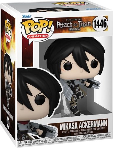 Attack On Titan Vinylová figurka č.1446 Mikasa Ackermann Sberatelská postava vícebarevný