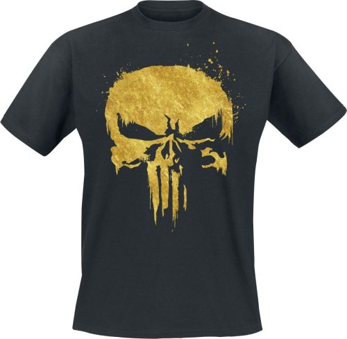 The Punisher Logo Skull Tričko černá