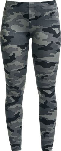 Urban Classics Ladies Camo Leggings Leginy tmavě maskáčová