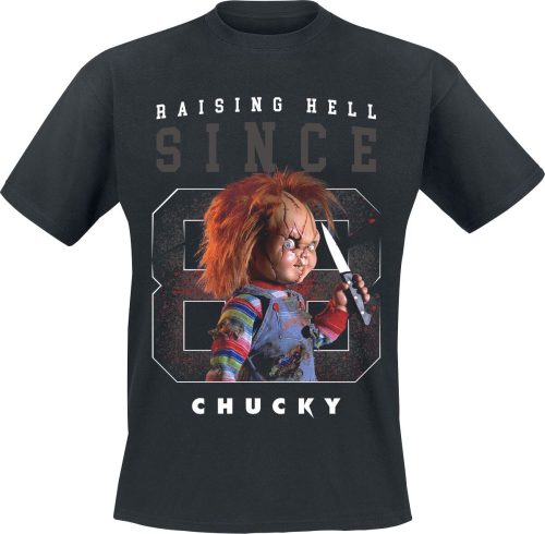 Chucky Chucky - Raising Hell Tričko černá