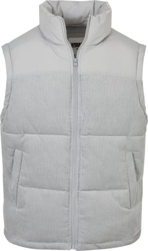 Urban Classics Cord Vest Vesta šedá