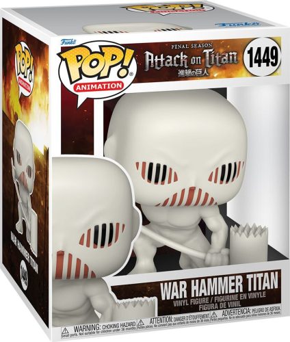 Attack On Titan Vinylová figurka č.1449 War Hammer Titan (Super Pop!) Sberatelská postava vícebarevný