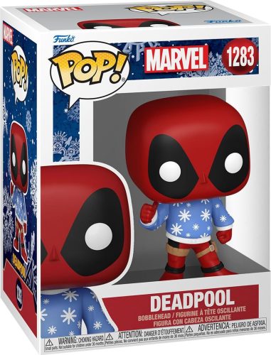 Deadpool Vinylová figurka č.1283 Marvel Holiday - Deadpool Sberatelská postava vícebarevný