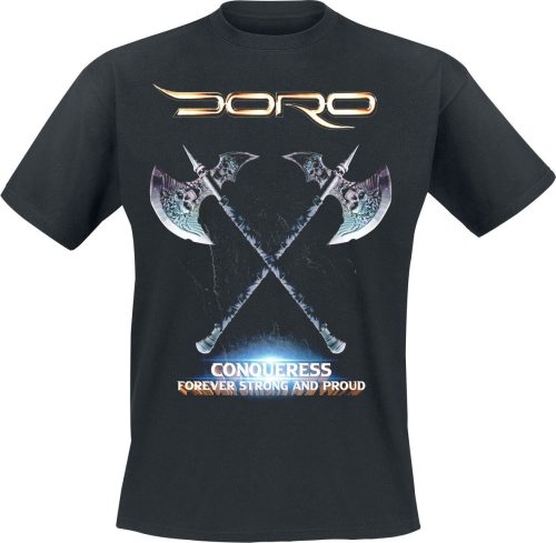 Doro Conqueress - Forever Strong And Proud Tričko černá