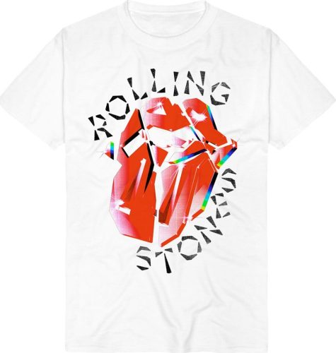 The Rolling Stones Hackney Diamonds Prism Tongue Tričko bílá