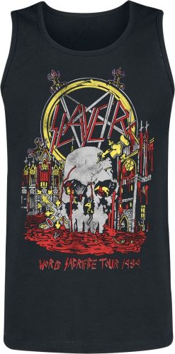 Slayer World Sacrifice Tank top černá