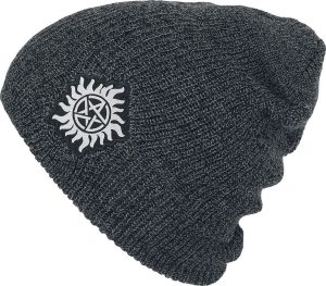 Supernatural Anti Possession - Slouch Beanie Beanie čepice cerná/šedá