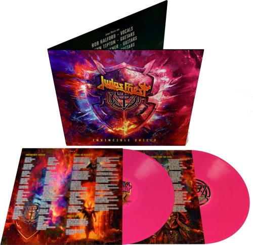 Judas Priest Invincible shield LP standard