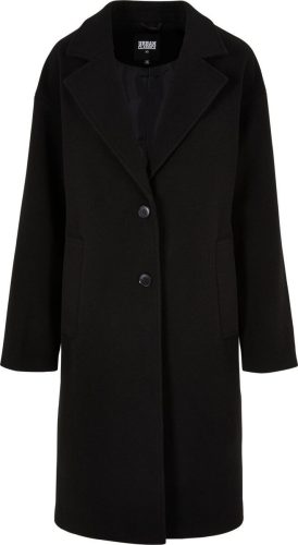 Urban Classics Ladies Oversized Long Coat Dámský kabát černá