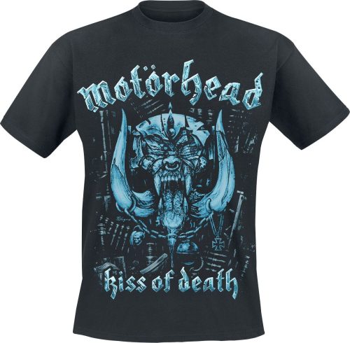 Motörhead Kiss Of Death Jumbo Tričko černá