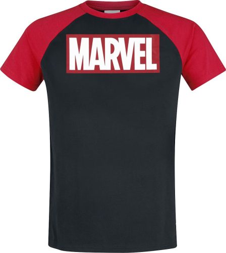 Marvel Marvel Logo Classic Tričko cerná/cervená