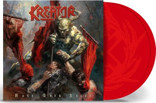 Kreator Hate über alles 2-LP červená