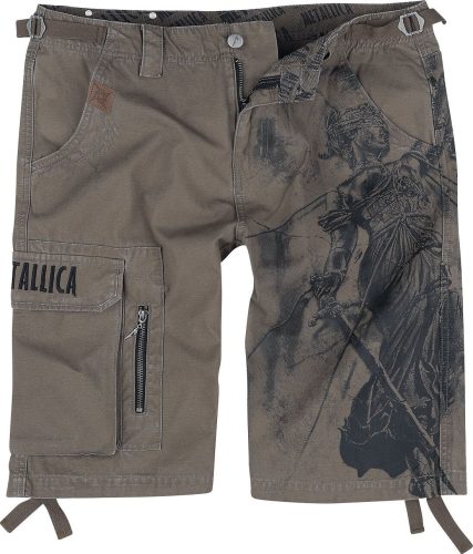 Metallica EMP Signature Collection Cargo kraťasy khaki