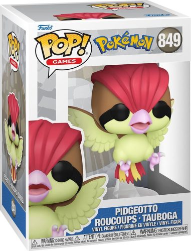 Pokémon Vinylová figurka č.849 Pidgeotto - Roucoups - Tauboga Sberatelská postava vícebarevný