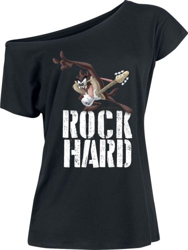 Looney Tunes Rock Hard Dámské tričko černá