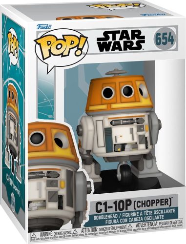 Star Wars Vinylová figurka č.654 Ahsoka - C1-10P (Chopper) Sberatelská postava starorůžová