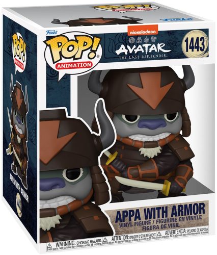 Avatar - The Last Airbender Vinylová figurka č.1443 Appa with Armor (Super Pop!) Sberatelská postava vícebarevný