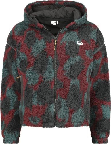 Puma Downtown AOP Sherpa Jacket Dámská bunda vícebarevný