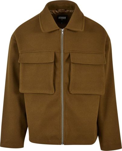 Urban Classics Big Pocket Blouson Bunda olivová