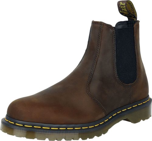 Dr. Martens 2976 - Chestnut Brown Waxed Full Grain boty hnědá