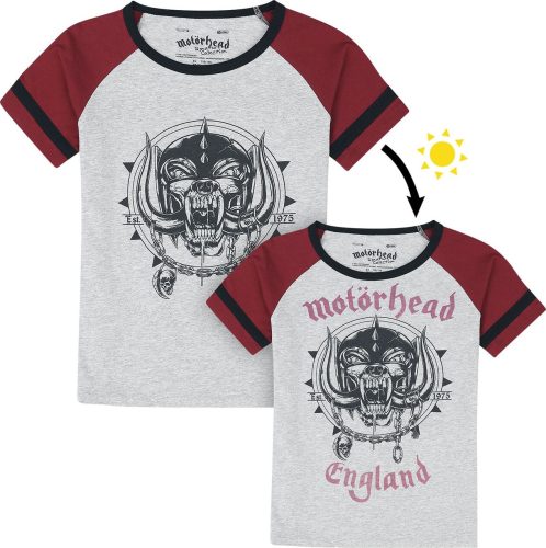 Motörhead Kids - EMP Signature Collection detské tricko šedá/cervená