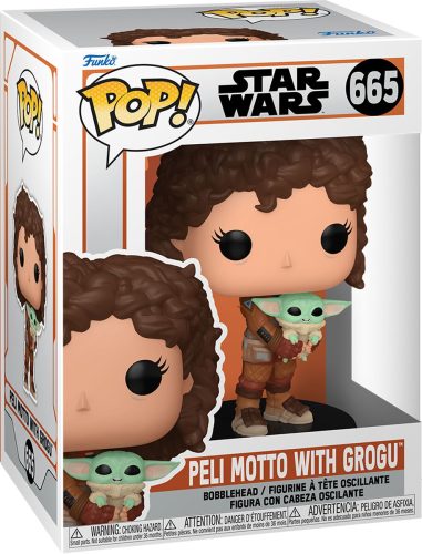 Star Wars The Mandalorian - Peli Motto with Grogu Vinyl Figur 665 Sberatelská postava standard