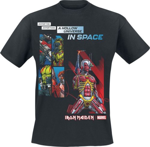 Iron Maiden Iron Maiden x Marvel Collection - Guardians Of The Galaxy Tričko černá