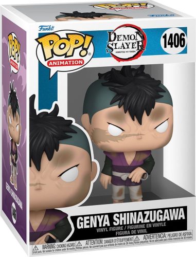 Demon Slayer Vinylová figurka č.1406 Genya Shinazugawa Sberatelská postava vícebarevný