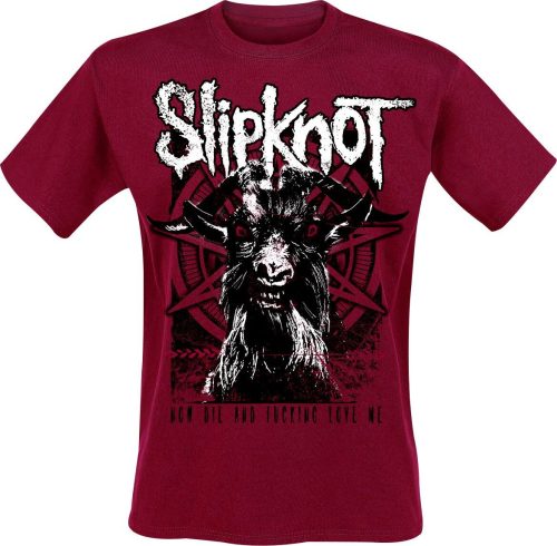 Slipknot Goat Tričko červená