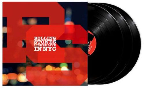 The Rolling Stones Licked live in Nyc 3-LP standard