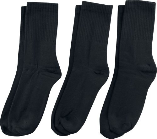 Urban Classics Sport Socks 3-Pack Ponožky černá