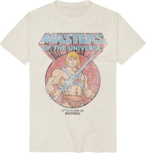 Masters Of The Universe He-Man - Vintage Tričko přírodní