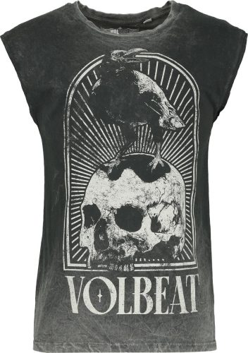 Volbeat Raven Tank top šedá