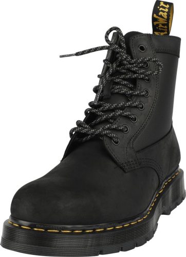 Dr. Martens 1460 - Black Connection Wp & Black Coated Nylon boty černá