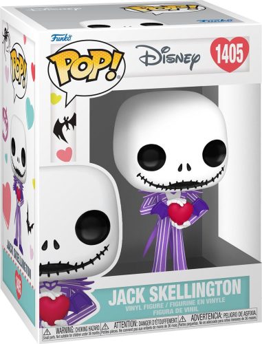 The Nightmare Before Christmas Jack Skellington (Valentines Day) Vinyl Figur 1405 Sberatelská postava vícebarevný