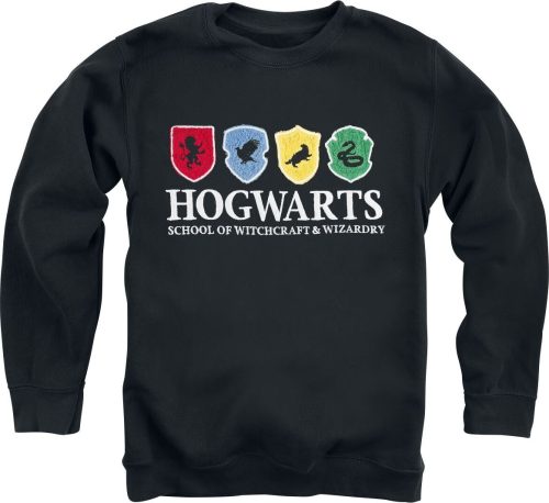 Harry Potter Kids - Hogwarts detská mikina černá