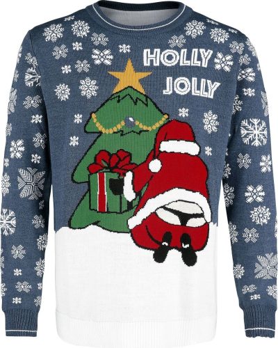 Ugly Christmas Sweater Holly Jolly Pletený svetr vícebarevný